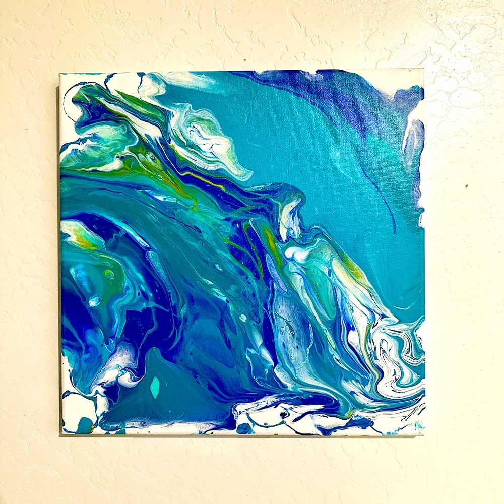 Original Pour Art Acrylicic Paintings by Kara🎨